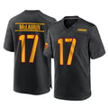 My Store W.Commanders #17 Terry Mclaurin Player Black Home Game Stitched Jerseys