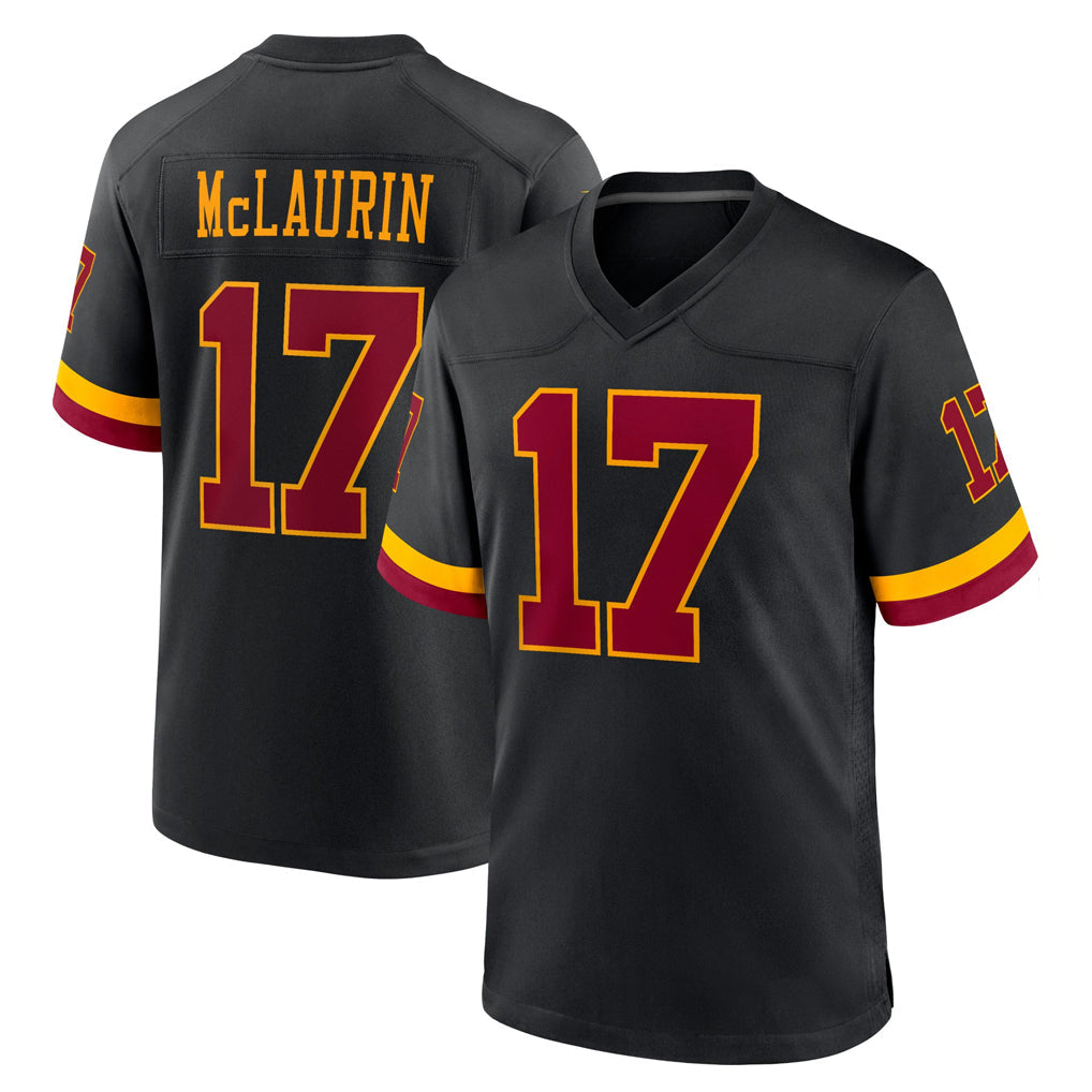 My Store W.Commanders #17 Terry Mclaurin Player Black Limited Home Game Stitched Jerseys