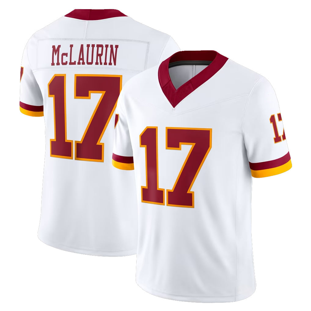 My Store W.Commanders #17 Terry Mclaurin Player White Limited Vapor F.U.S.E. Home Game Stitched Jerseys