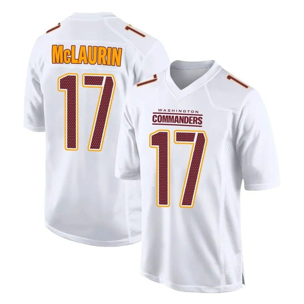 My Store W.Commanders #17 Terry Mclaurin Player White Tundra Fashion Home Game Stitched Jerseys