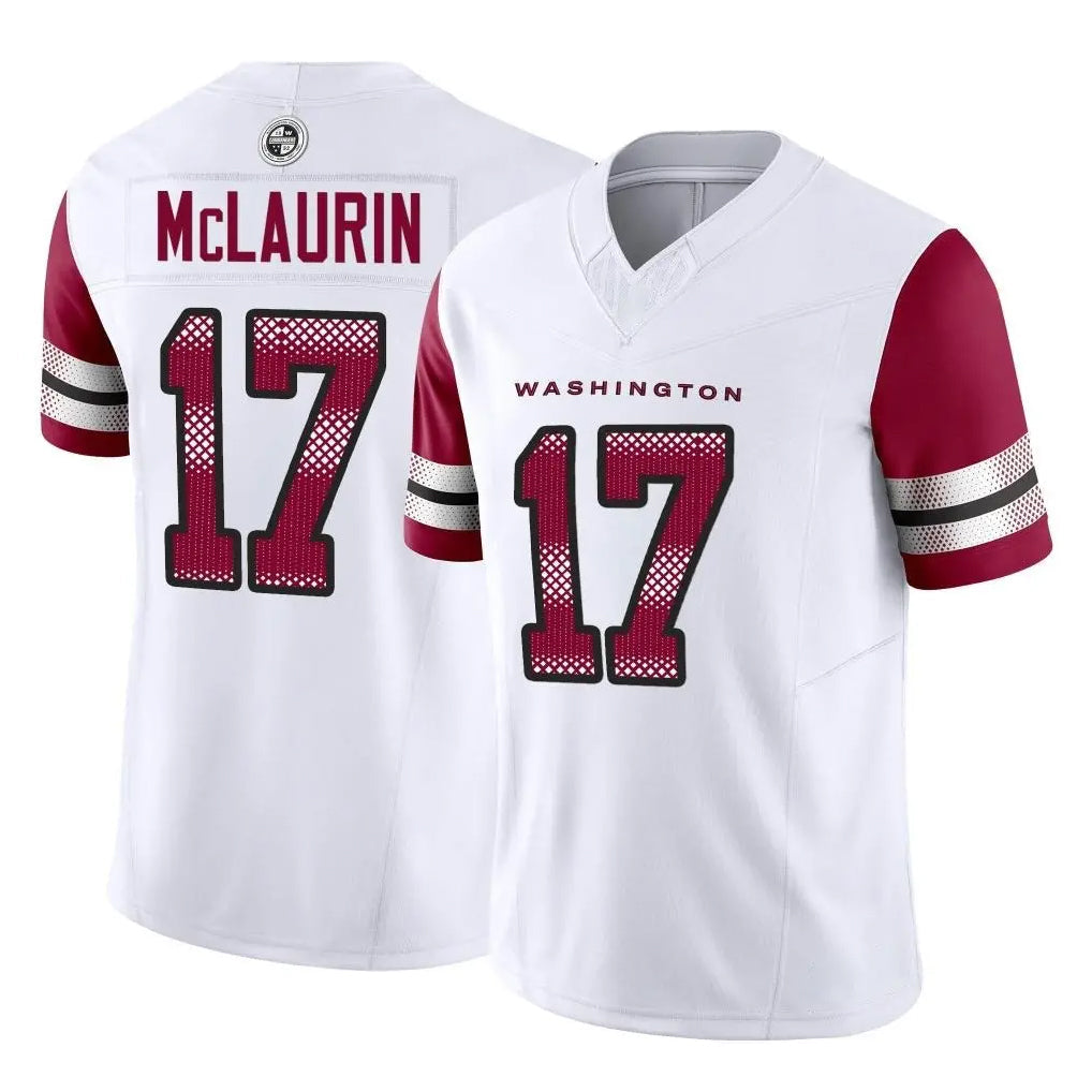 My Store W.Commanders #17 Terry Mclaurin Player White Vapor F.U.S.E. Limited Home Game Stitched Jerseys