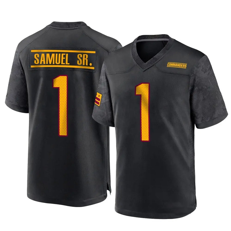 My Store W.Commanders #1 Deebo Samuel Sr Player Black Home Game Football Jerseys