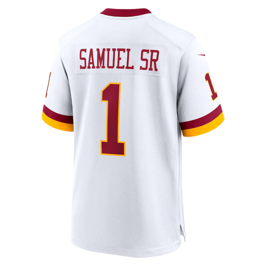 My Store W.Commanders #1 Deebo Samuel Sr Player White Game Stitched Jerseys