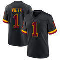 My Store W.Commanders #1 Rachaad White Player Black Limited Home Game Stitched Jerseys