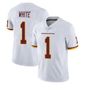 My Store W.Commanders #1 Rachaad White Player White Limited Vapor Untouchable Home Game Stitched Jerseys
