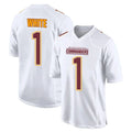 My Store W.Commanders #1 Rachaad White Player White Tundra Fashion Home Game Stitched Jerseys
