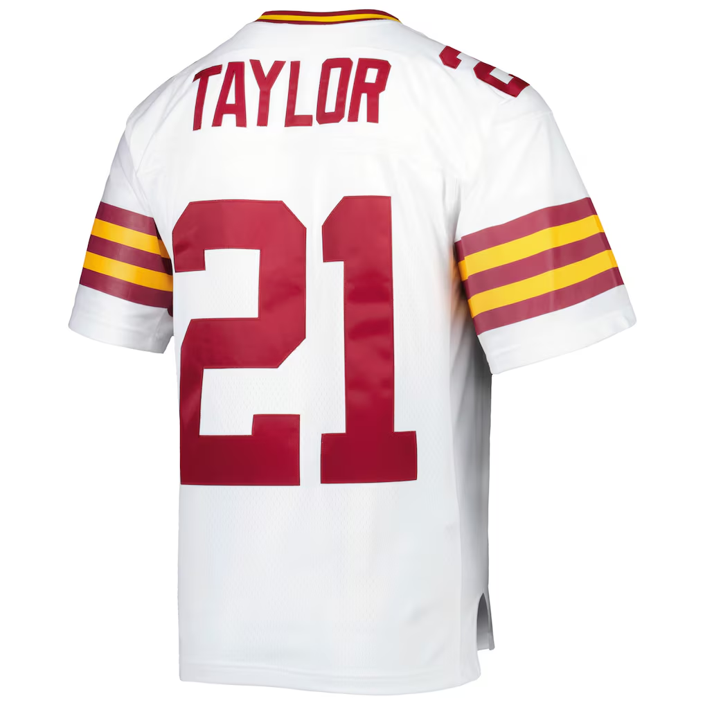 My Store W.Commanders #21 Sean Taylor Mitchell & Ness White Legacy Replica Puhic Game Stitched Jerseys