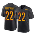 My Store W.Commanders #22 Jacory Croskey-Merritt Player Black Home Game Stitched Jerseys
