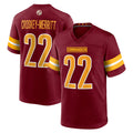 My Store W.Commanders #22 Jacory Croskey-Merritt Player Burgundy Home Game Stitched Jerseys
