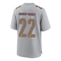 My Store W.Commanders #22 Jacory Croskey-Merritt Player Gray Fashion Game Stitched Jerseys