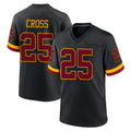 My Store W.Commanders #25 Nick Cross Player Black Limited Home Game Stitched Jerseys