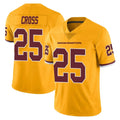 My Store W.Commanders #25 Nick Cross Player Gold Limited Color Rush Home Game Stitched Jerseys