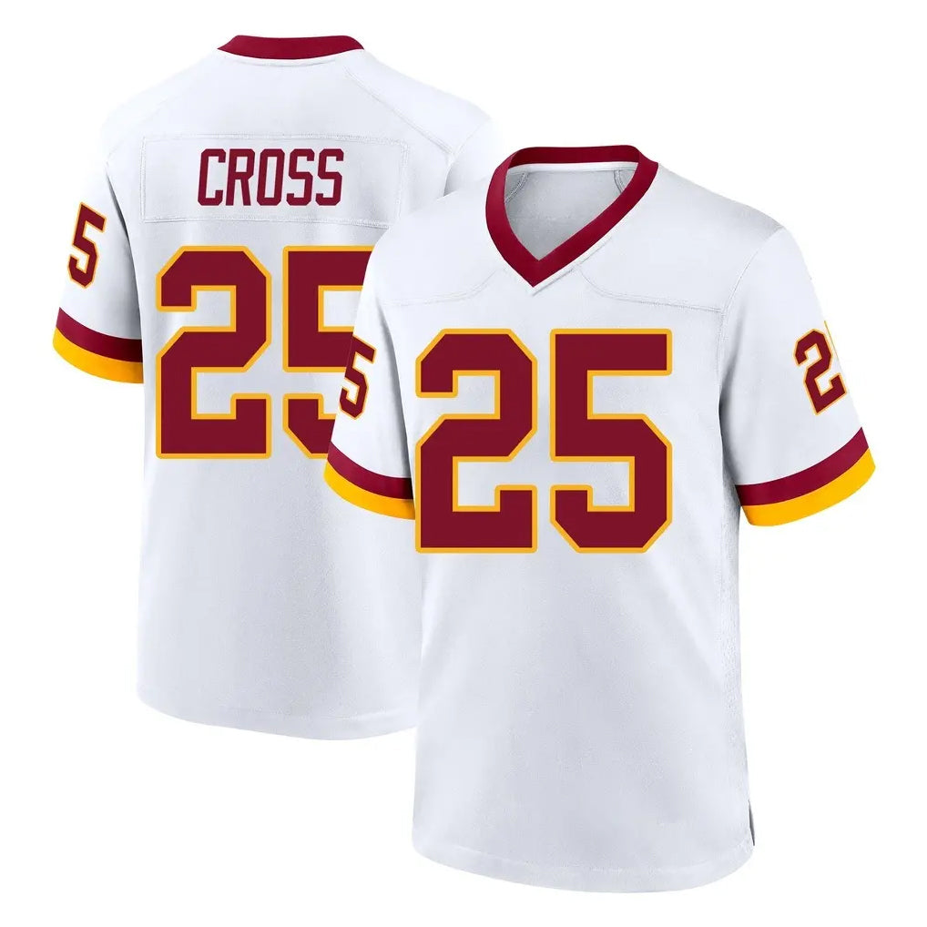 My Store W.Commanders #25 Nick Cross Player White Home Game Stitched Jerseys