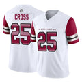 My Store W.Commanders #25 Nick Cross Player White Vapor F.U.S.E. Limited Home Game Stitched Jerseys