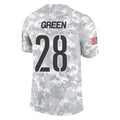 My Store W.Commanders #28 Darrell Green Player  Arctic Camo Salute To Service Limited Stitched Jerseys