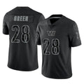 My Store W.Commanders #28 Darrell Green Player Black RFLCTV Limited Stitched Jerseys