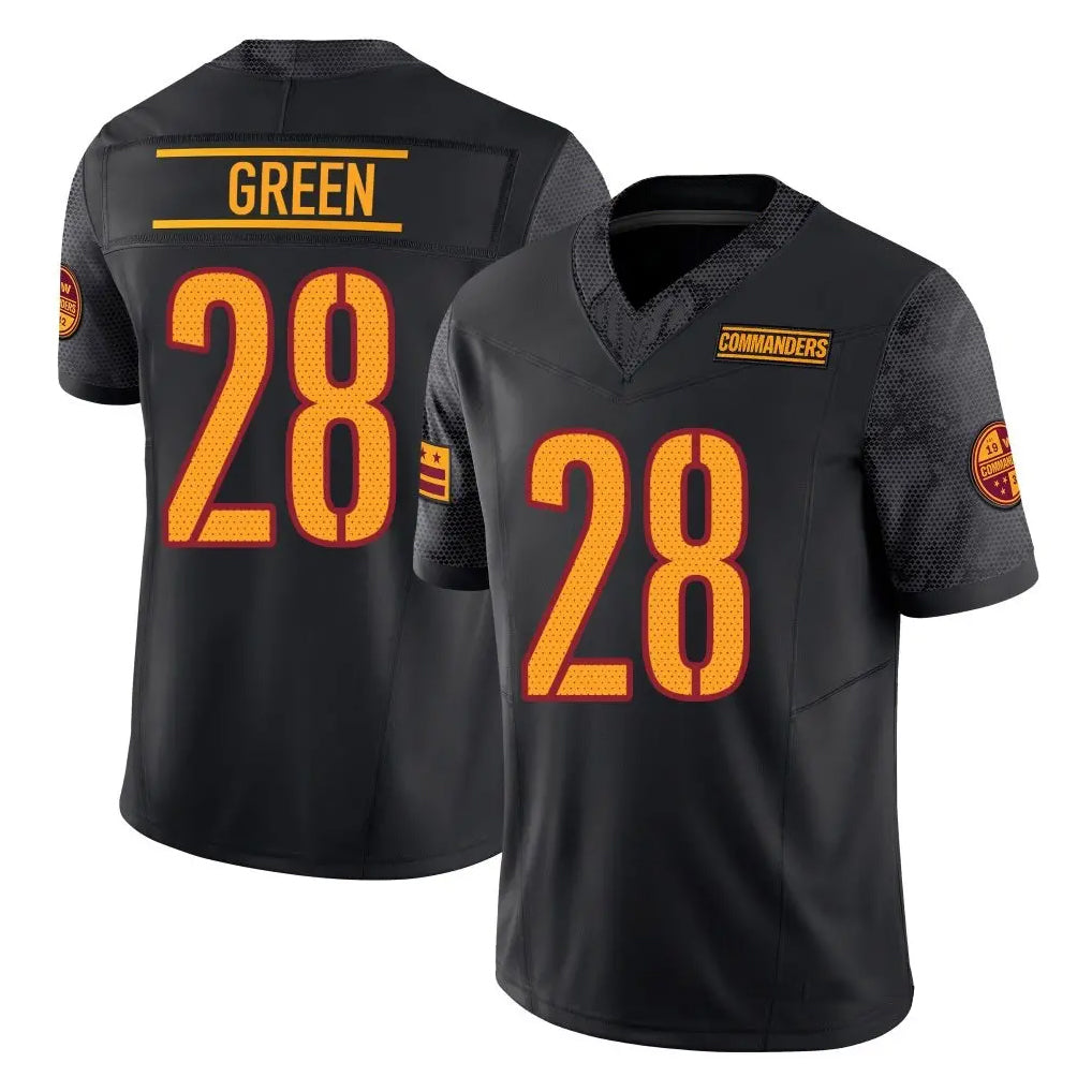 My Store W.Commanders #28 Darrell Green Player  Black Vapor F.U.S.E. Limited Stitched Jerseys