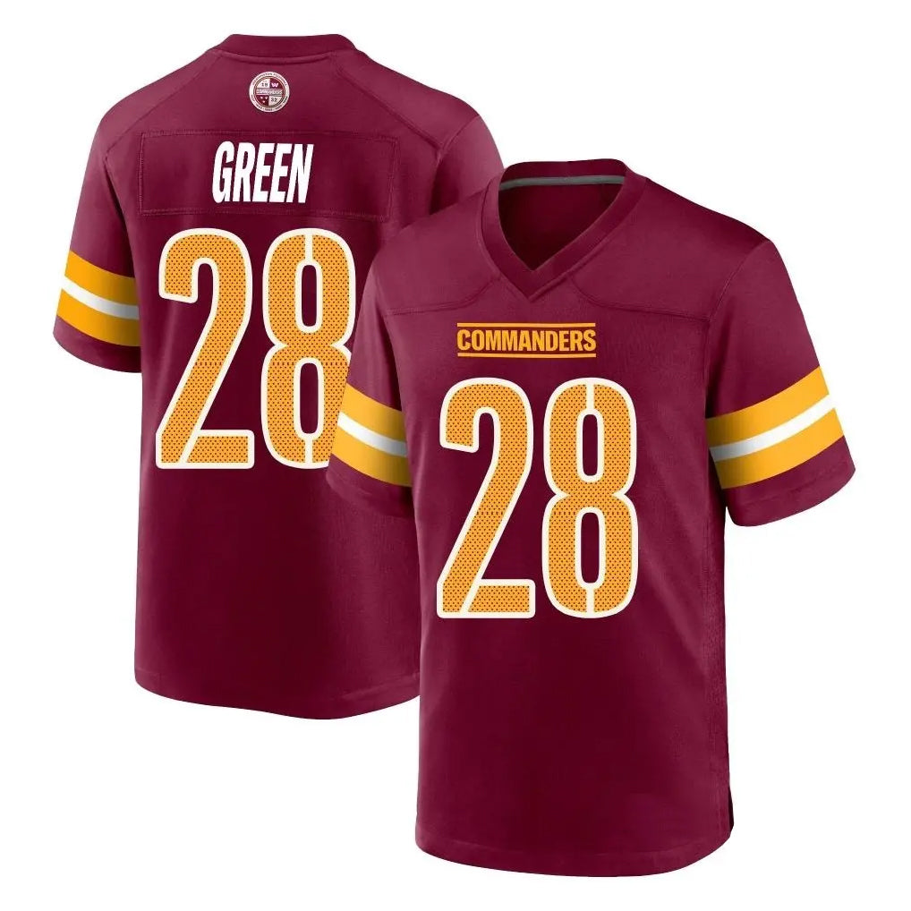 My Store W.Commanders #28 Darrell Green Player Burgundy Home Game Stitched Jerseys