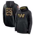 My Store W.Commanders #29 Rasul Douglas Player Black Salute to Service Performance Pullover Hoodies Home Game Stitched Jerseys