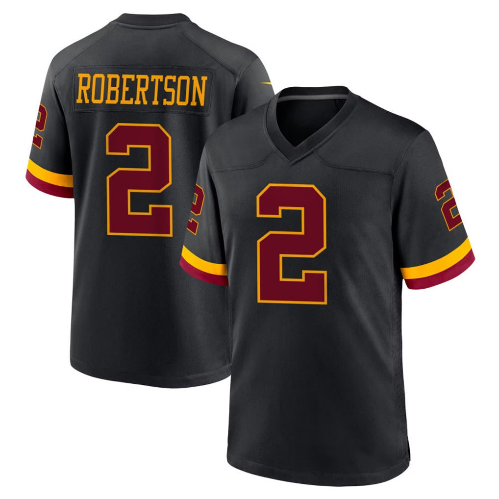 My Store W.Commanders #2 Amik Robertson Player Black Limited Home Game Stitched Jerseys