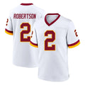 My Store W.Commanders #2 Amik Robertson Player White Home Game Stitched Jerseys
