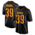 My Store W.Commanders #39 Jeremy Reaves Player Black Carbon Fashion Home Game Stitched Jerseys