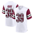My Store W.Commanders #39 Jeremy Reaves Player White Game Home Stitched Jerseys