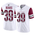 My Store W.Commanders #39 Jeremy Reaves Player White Limited Vapor Home Game Stitched Jerseys