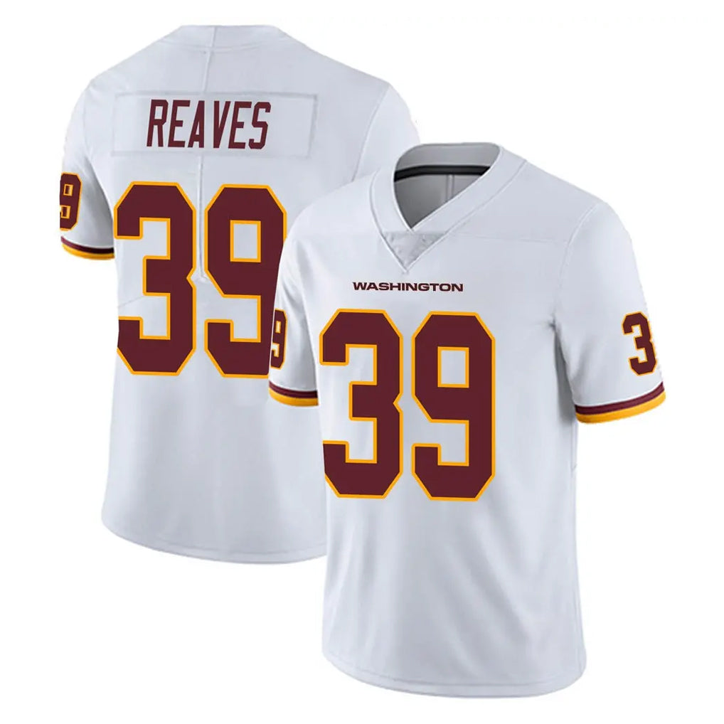 My Store W.Commanders #39 Jeremy Reaves Player White Limited Vapor Untouchable Home Game Stitched Jerseys