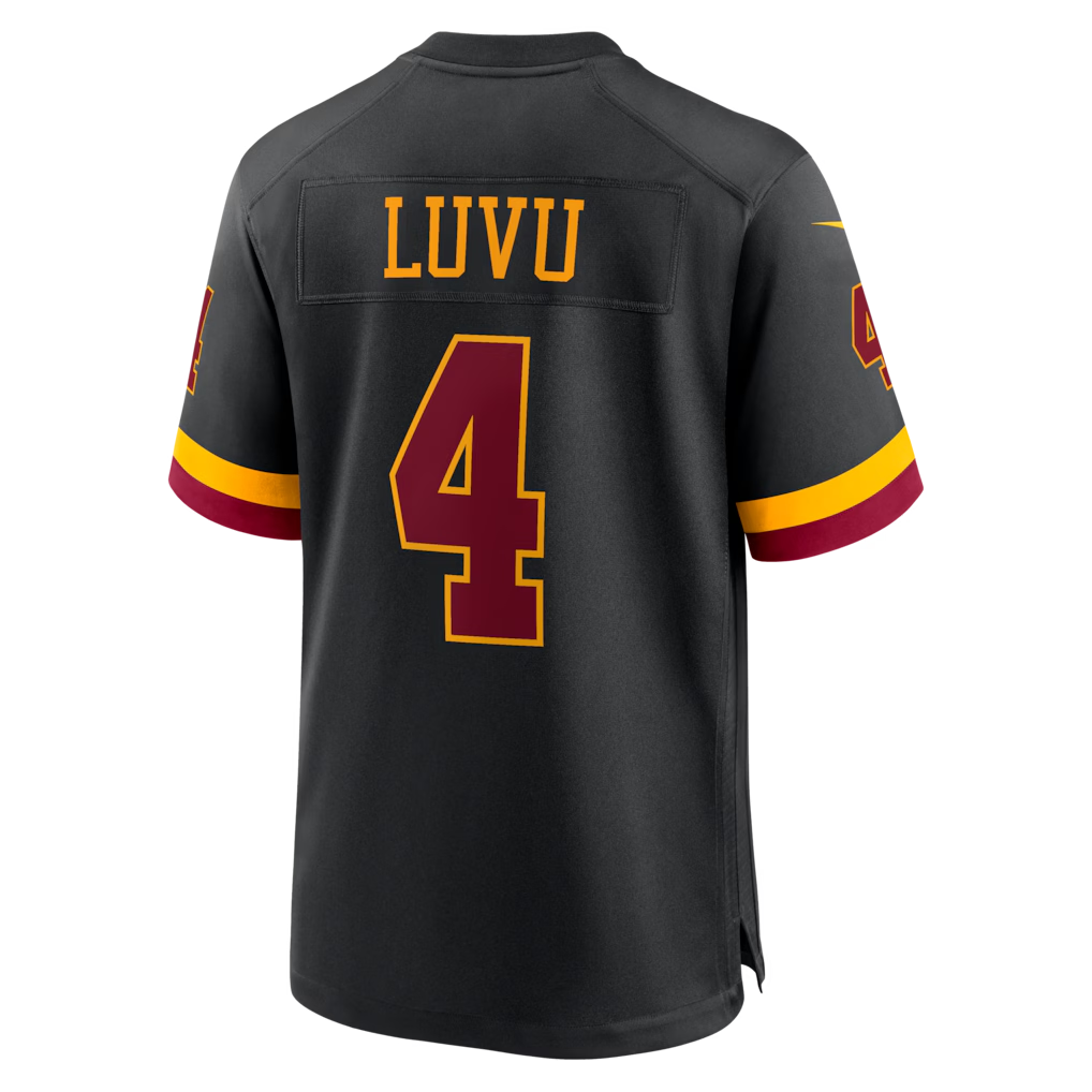 My Store W.Commanders #4 Frankie Luvu Black Hail Raiser Alternate Game Stitched Jerseys