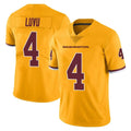 My Store W.Commanders #4 Frankie Luvu Player Gold Vapor Limited Stitched Jerseys