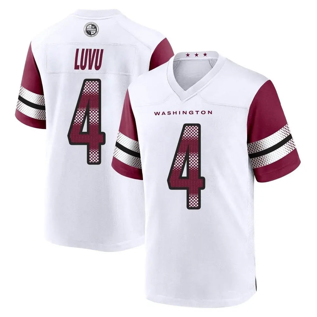 My Store W.Commanders #4 Frankie Luvu Player White Game Home Stitched Jerseys
