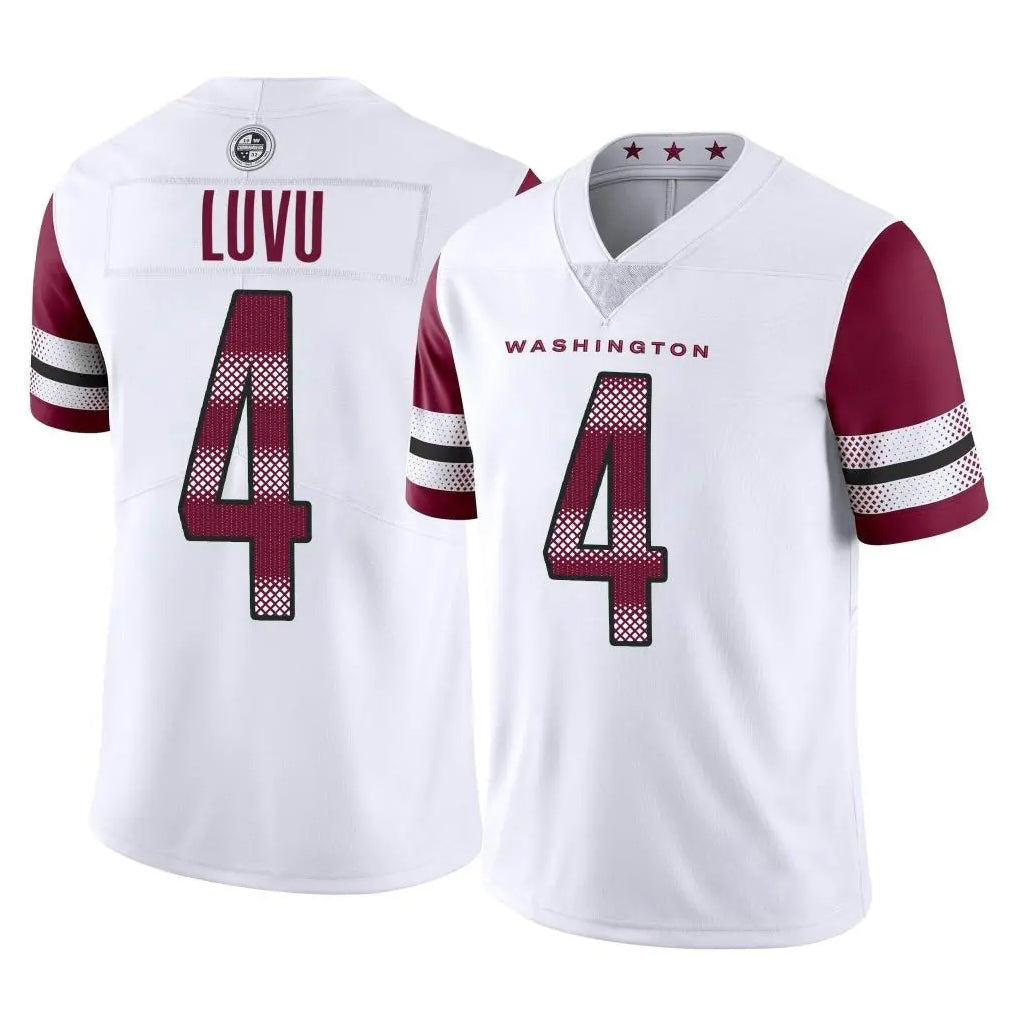 My Store W.Commanders #4 Frankie Luvu Player White Limited Vapor Home Game Stitched Jerseys
