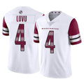 My Store W.Commanders #4 Frankie Luvu Player White Limited Vapor Home Game Stitched Jerseys