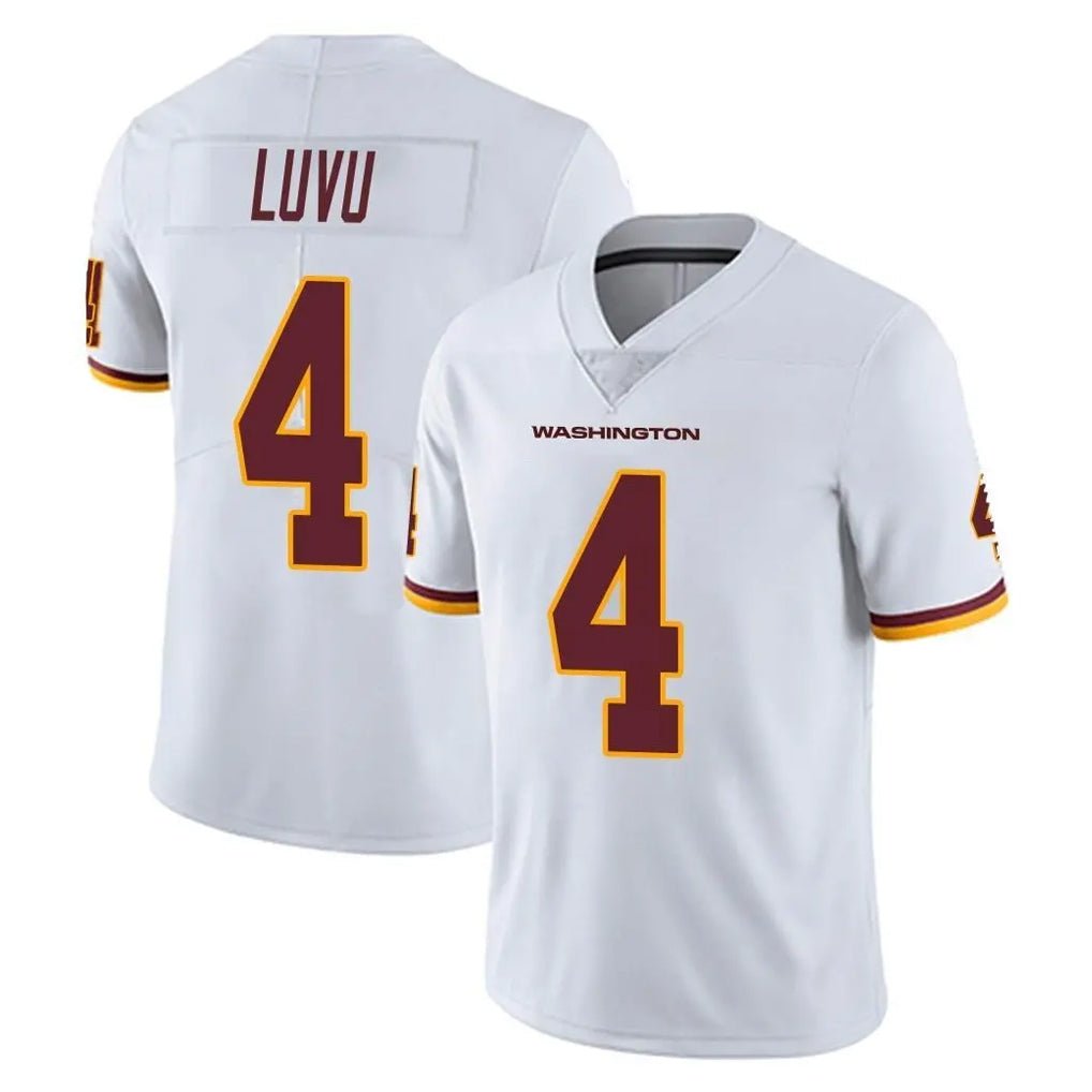 My Store W.Commanders #4 Frankie Luvu Player White Limited Vapor Untouchable Home Game Stitched Jerseys