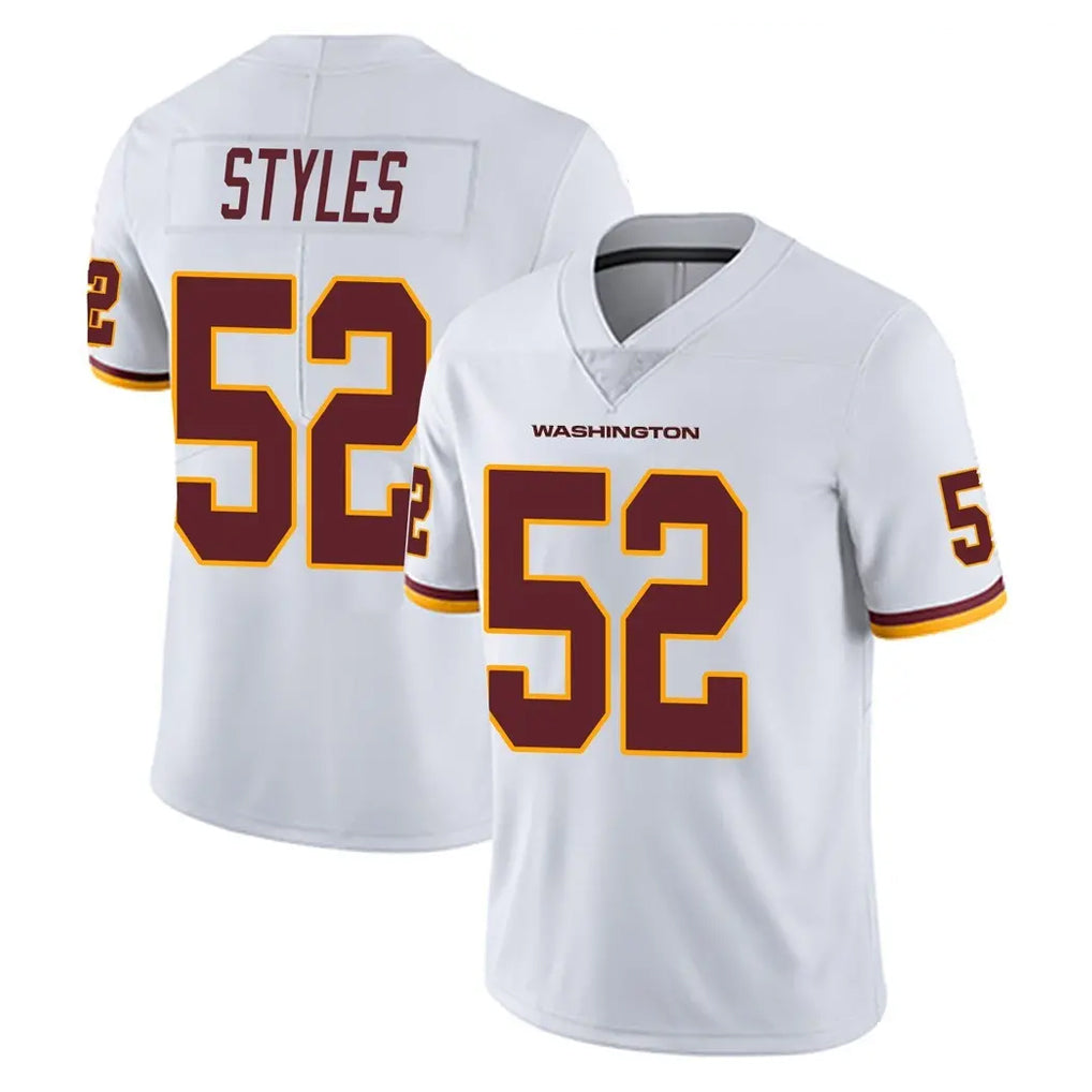 My Store W.Commanders #52 Sonny Styles Player White Limited Vapor Untouchable Home Game Stitched Jerseys