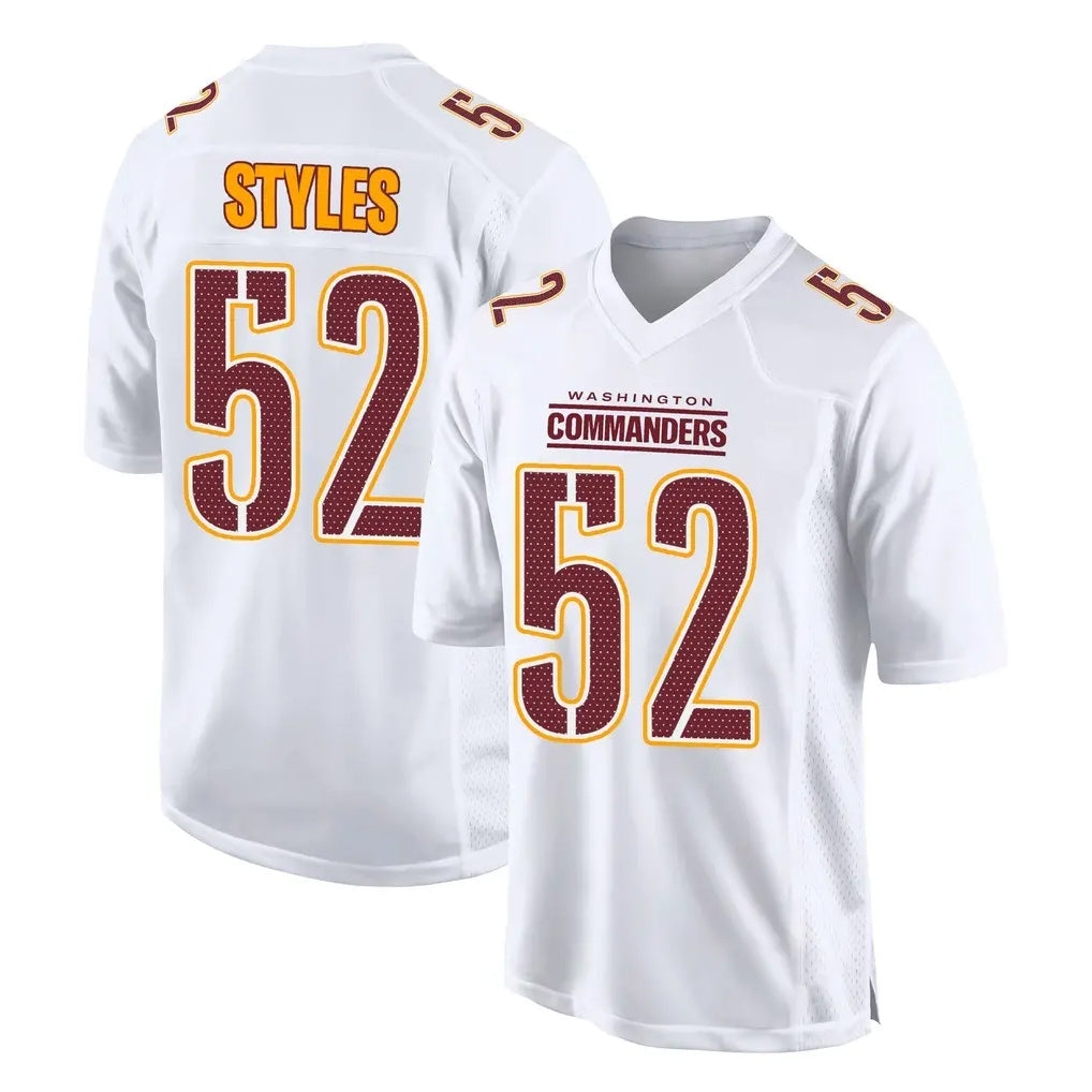 My Store W.Commanders #52 Sonny Styles Player White Tundra Fashion Home Game Stitched Jerseys