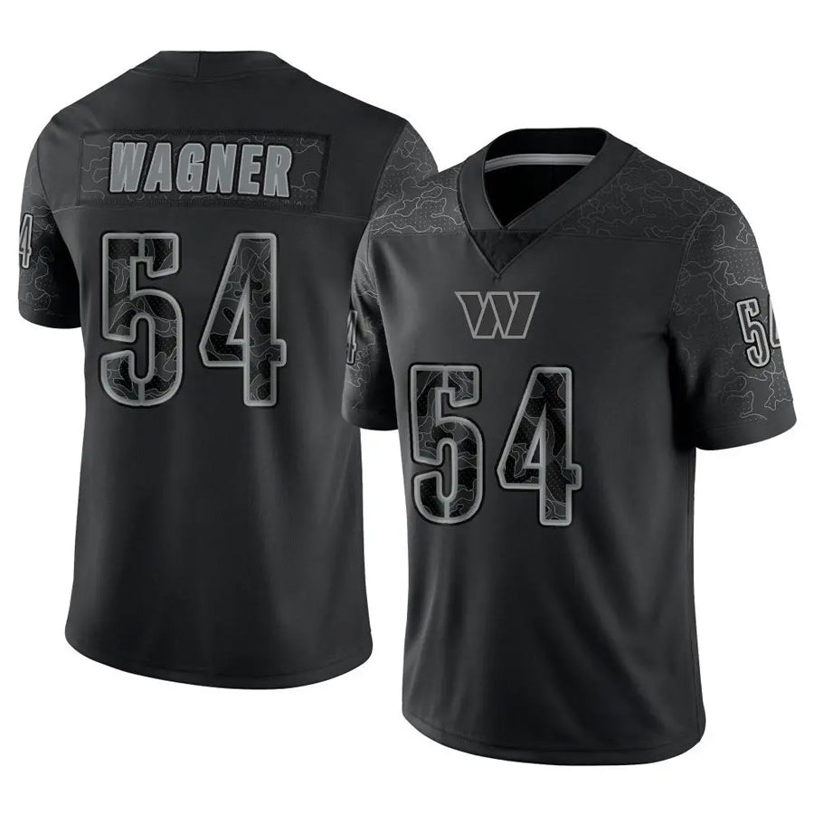 My Store W.Commanders #54 Bobby Wagner Player Black RFLCTV Limited Stitched Jerseys