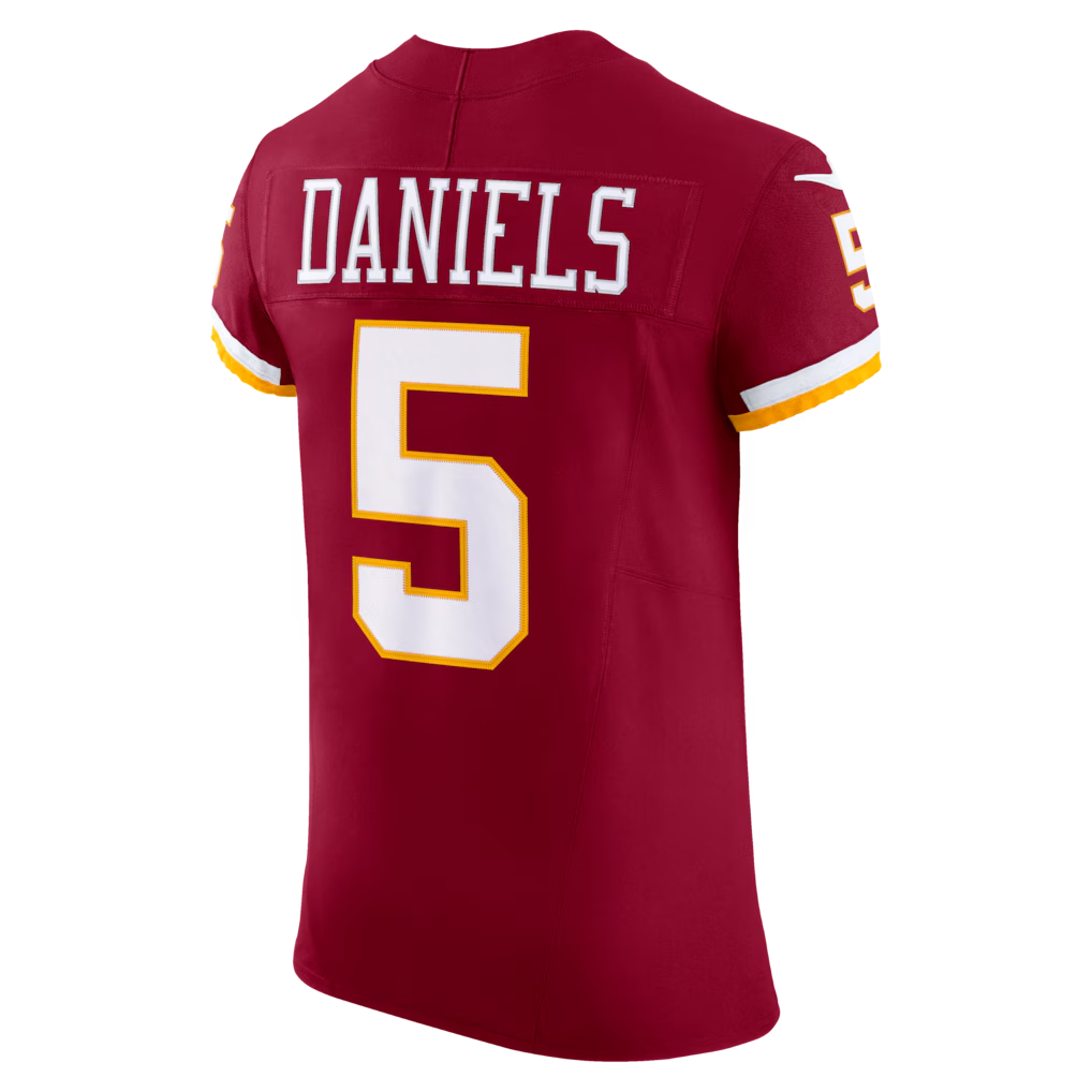 My Store W.Commanders #5 Jayden Daniels Burgundy Vapor F.U.S.E. Elite Stitched Jerseys