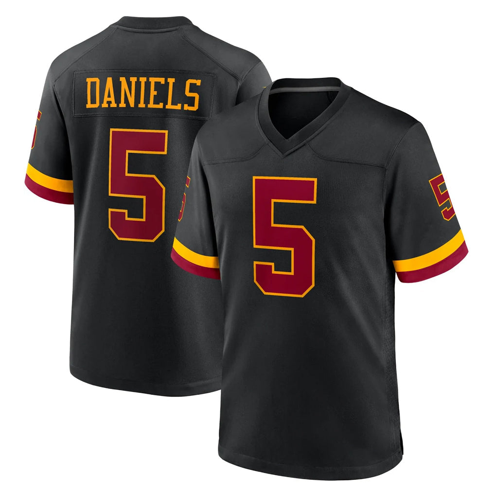 My Store W.Commanders #5 Jayden Daniels Player Black Limited Home Game Stitched Jerseys