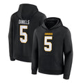 My Store W.Commanders #5 Jayden Daniels Player Black Salute to Service Hoodies Stitched Jerseys
