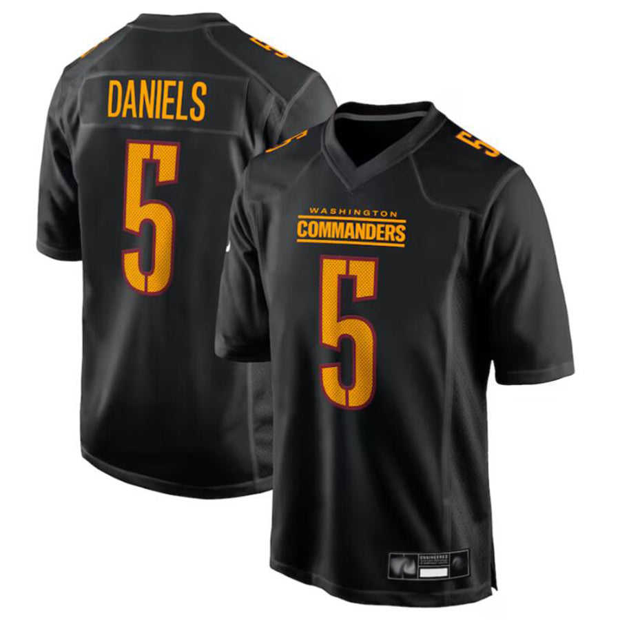 My Store W.Commanders #5 Jayden Daniels Player Carbon Black Fashion Stitched Jerseys