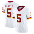 My Store W.Commanders #5 Jayden Daniels Player White Limited Vapor F.U.S.E. Home Game Stitched Jerseys