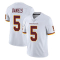 My Store W.Commanders #5 Jayden Daniels Player White Limited Vapor Untouchable Home Game Stitched Jerseys