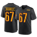My Store W.Commanders #67 Nick Allegretti Player Black Home Game Stitched Jerseys
