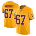 My Store W.Commanders #67 Nick Allegretti Player Gold Limited Color Rush Home Game Stitched Jerseys