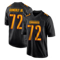 My Store W.Commanders #72 Josh Conerly Jr. Player Black Carbon Fashion Home Game Stitched Jerseys