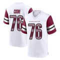 My Store W.Commanders #76 Sam Cosmi Player White Game Home Stitched Jerseys