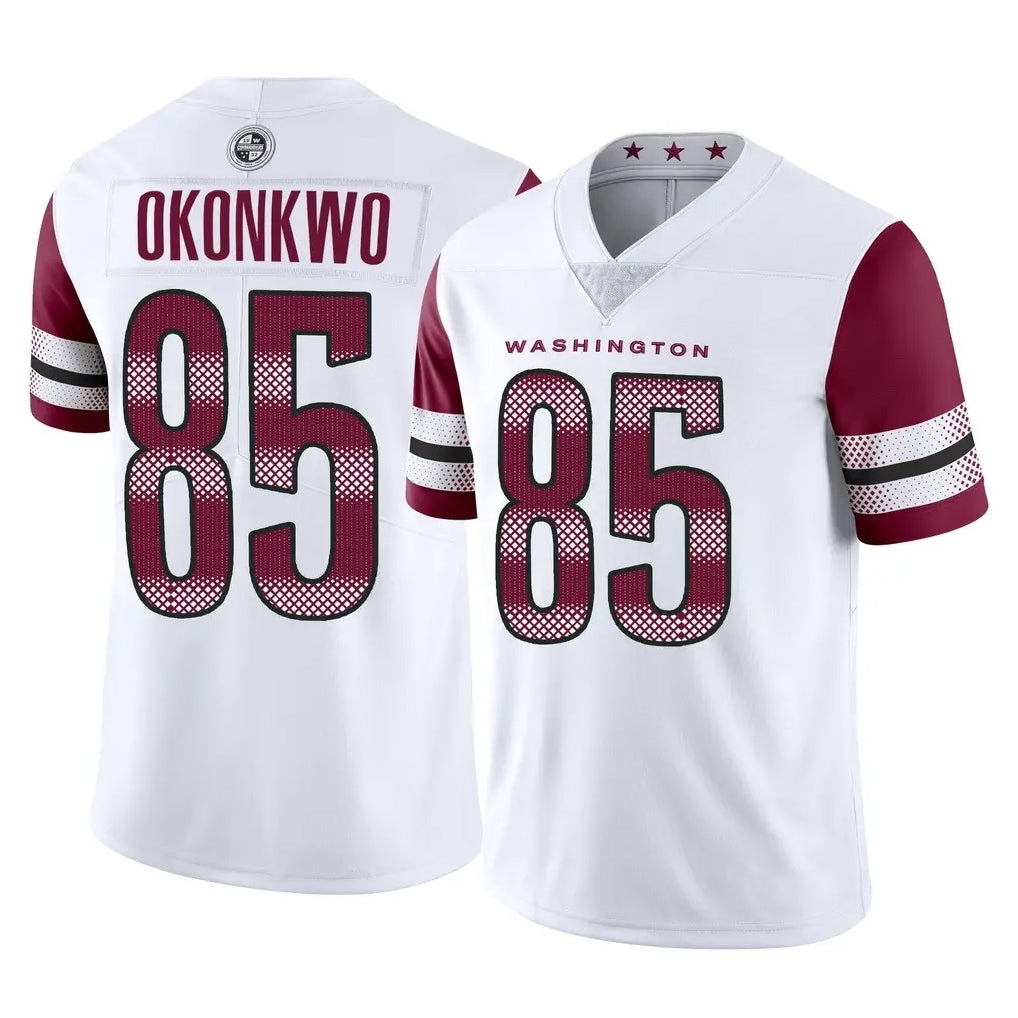 My Store W.Commanders #85 Chig Okonkwo Player White Limited Vapor Home Game Stitched Jerseys
