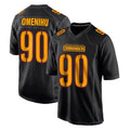 My Store W.Commanders #90 Charles Omenihu Player Black Carbon Fashion Home Game Stitched Jerseys